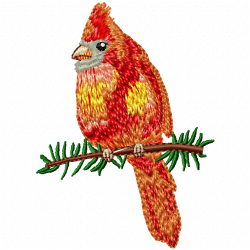 Small Birds Embroidery Design 5
